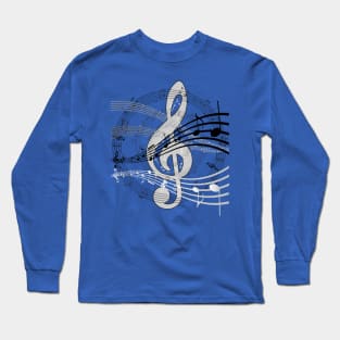 Musical Note Long Sleeve T-Shirt